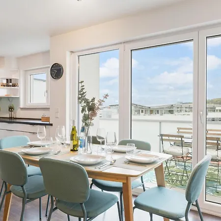 Design-apartment - Kueche - Dachterrasse - Zentral Lägenhet *
