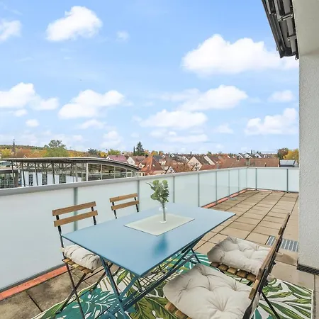Lägenhet Design-apartment - Kueche - Dachterrasse - Zentral *